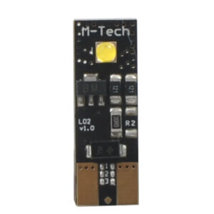 M-Tech T10 W5W 12V W2.1x9.5d 1,6W 2xHP LED ΛΕΥΚΟ CAN-BUS BLISTER 2ΤΕΜ. M-TECH