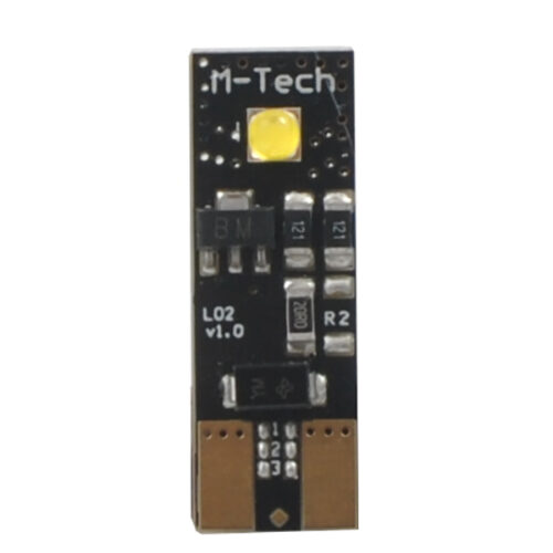 M-Tech T10 W5W 12V W2.1×9.5d 1,6W 2xHP LED ΛΕΥΚΟ CAN-BUS BLISTER 2ΤΕΜ. M-TECH