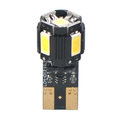 M-Tech T10 W5W 12V W2,1×9,5d 4xSMD5630+1xHP CAN-BUS ΘΕΡΜΟ ΛΕΥΚΟ (ΚΑΡΦΩΤΟ ΑΚΑΛΥΚΟ) BLISTER 2ΤΕΜ. M-TECH