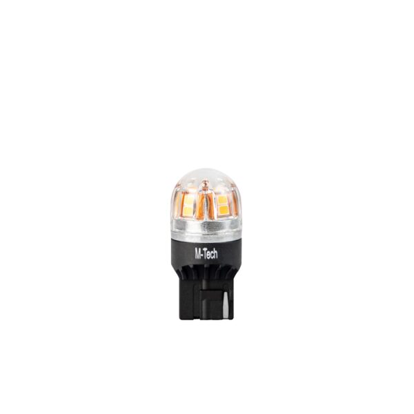 M-Tech W21W (T20) 12/24V W3x16d 15x2835SMD LED CAN-BUS ΠΟΡΤΟΚΑΛΙ PLATINIUM M-TECH -   1 ΤΕΜ - Image 2