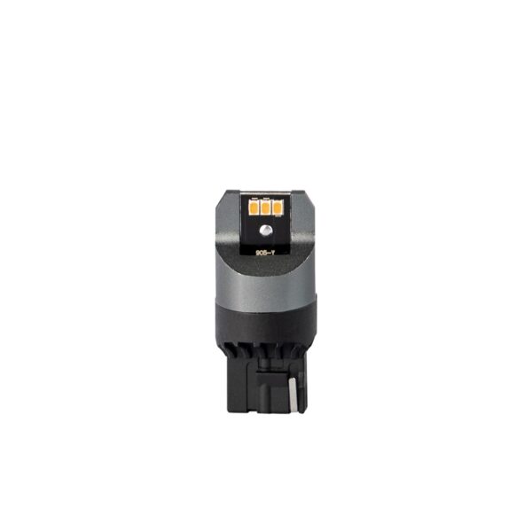 M-Tech WY21W (T20) 12/24V W3x16d 6xSMD3020 CAN-BUS ΠΟΡΤΟΚΑΛΙ LIMITED BLACK BLISTER M-TECH - 1 Τεμ. - Image 2