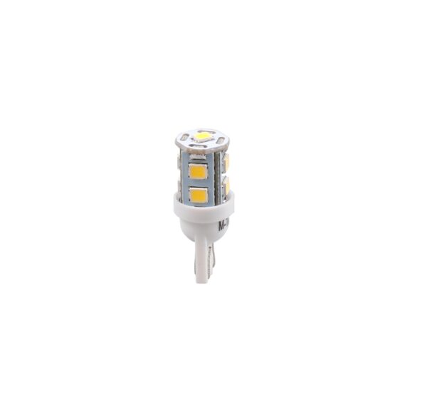 M-Tech T10 W5W 24V W1,2x9,5d LED 9xSMD3528 ΛΕΥΚΟ ΔΙΑΘΛΑΣΗ (ΚΑΡΦΩΤΟ ΑΚΑΛΥΚΟ) HEAVY DUTY BLISTER 2ΤΕΜ. M-TECH - Image 2