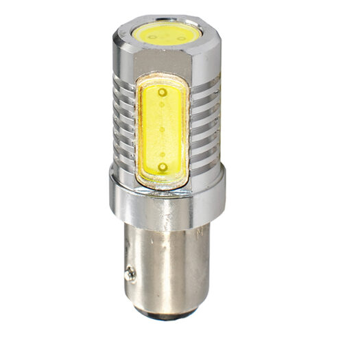 M-Tech P21/5W 12V BAY15d LED 4xHP 1,5W PREMIUM ΛΕΥΚΟ (ΔΙΠΟΛΙΚΟ) BLISTER 1 ΤΕΜ.