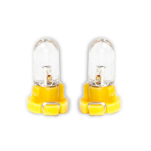 DGA ΛΑΜΠΑΚΙΑ LED T3 12V LED 6.000K ΚΙΤΡΙΝΟ ΦΩΣ 8mm DGA – 2ΤΕΜ.