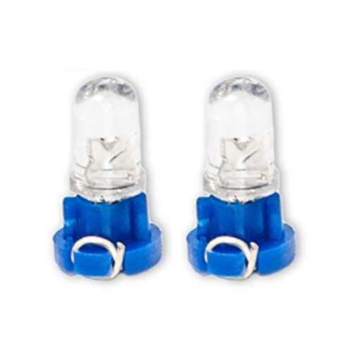 DGA ΛΑΜΠΑΚΙΑ LED T3 12V LED 6.000K ΜΠΛΕ ΦΩΣ 8mm DGA – 2ΤΕΜ.