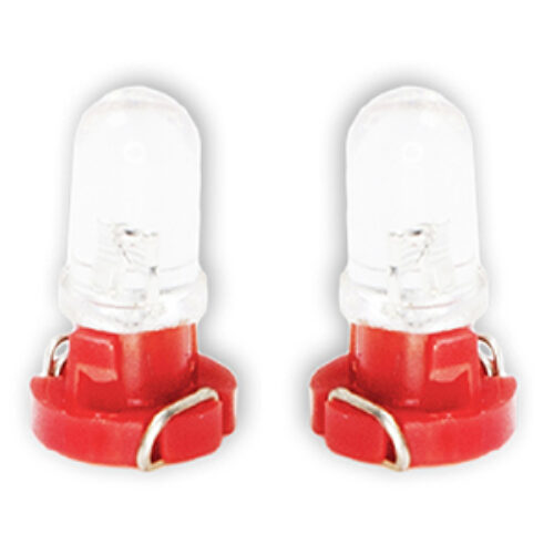 DGA ΛΑΜΠΑΚΙΑ LED T3 12V LED 6.000K ΚΟΚΚΙΝΟ ΦΩΣ 8mm DGA – 2ΤΕΜ.