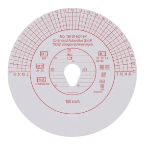 Lampa ΤΑΧΟΓΡΑΦΟΙ KIENZLE VDO 180km/h 100ΤΕΜ