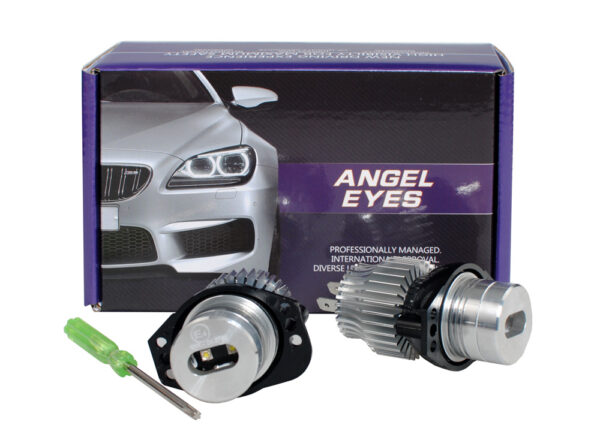 M-Tech ΛΑΜΠΑΚΙΑ ΓΙΑ ANGEL BMW 12V 2x20W CREE ΛΕΥΚΟ ΦΩΣ E90/E91 2ΤΕΜ. M-TECH