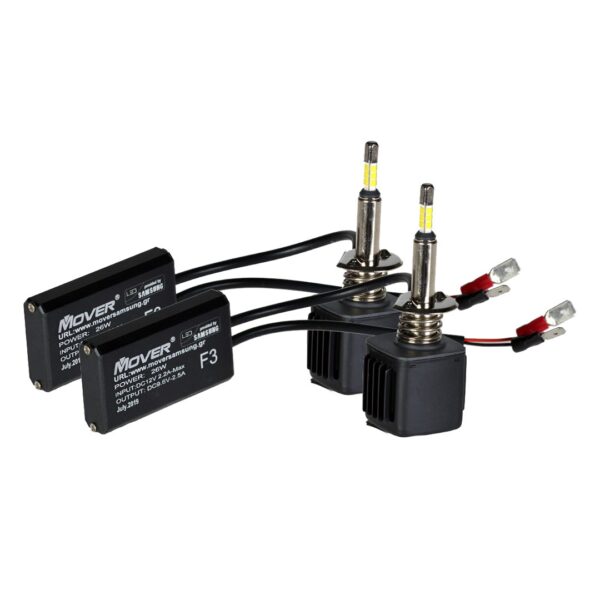 Samsung H1 12V 2x26W 6500K 5200lm 12 LED KIT ΣΕΙΡΑ F3 SAMSUNG ΜΕ ΨΥΚΤΡΑ ΚΑΙ ΥΓΡΟ ΚΛΕΙΣΤΟΥ ΚΥΚΛΩΜΑΤΟΣ - 2 ΤΕΜ. - Image 2