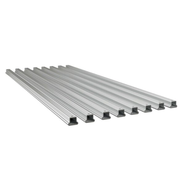 Nordrive ΑΚΤΙΝΕΣ (ΜΠΑΡΕΣ) ΑΛΟΥΜΙΝΙΟΥ 115CM ΓΙΑ ΣΥΣΤΗΜΑ KARGO RACK ΣΕΤ 8 ΤΕΜ.