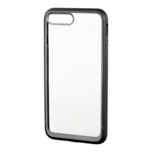 Lampa APPLE iPHONE 7 PLUS/8 PLUS ΘΗΚΗ ΚΙΝΗΤΟΥ PRIME ΔΙΑΦΑΝΗ ΜΕ ΜΑΥΡΟ ΠΛΑΙΣΙΟ (ΛΑΣΤΙΧΕΝΙΑ)