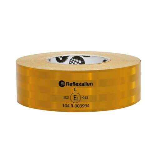 Lampa ΤΑΙΝΙΑ ΑΝΑΚΛΑΣΤΙΚΗ ΚΙΤΡΙΝΗ ΑΥΤΟΚΟΛΛΗΤΗ REFLEXALLEN VALUE VERSION 50mmX50m
