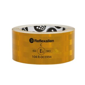 Lampa ΤΑΙΝΙΑ ΑΝΑΚΛΑΣΤΙΚΗ ΚΙΤΡΙΝΗ ΑΥΤΟΚΟΛΛΗΤΗ REFLEXALLEN VALUE VERSION 50mmX12,5m