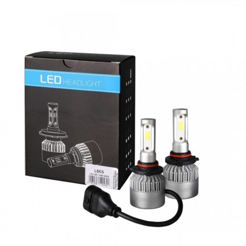 M-Tech HB3 9005 9-32V 6.500K 10.000lm 4x10W COB ΛΑΜΠΑ LED EPISTAR 1021 C6 KIT ΜΕ ΑΝΕΜΙΣΤΗΡΑΚΙ M-TECH – 2 ΤΕΜ.