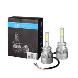 M-Tech H27 880 LED SET C6 9-32V 6.500K 10.000lm 4 X 10W ΛΑΜΠΑ ΜΕ COB EPISTAR 1021 LED ΚΑΙ ΑΝΕΜΙΣΤΗΡΑΚΙ M-TECH - 2 ΤΕΜ.