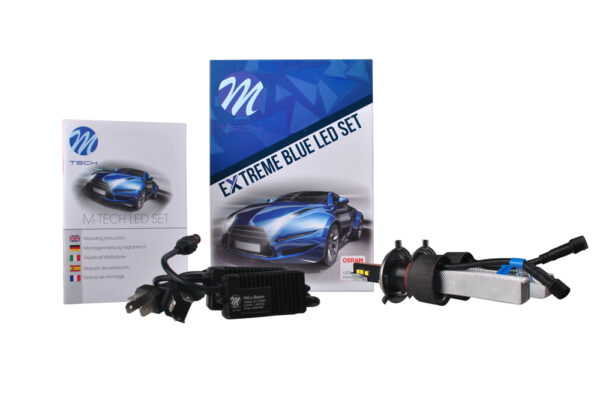M-Tech H7 9/36V 6.500K 5000lm OSRAM EXTREME BLUE LED KIT SET (ΜΕ ΨΥΚΤΡΑ ΛΕΠΙΔΕΣ-ΦΤΕΡΟΥ) 2ΤΕΜ. M-TECH