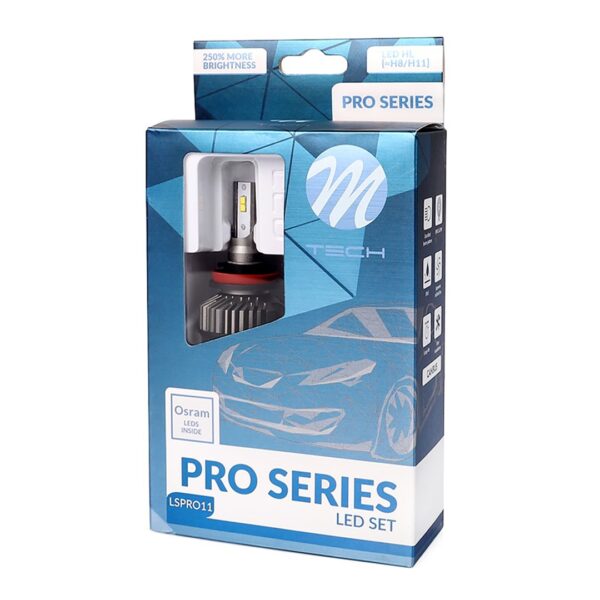 M-Tech H11 12V 2x20W 5.700K 4400lm OSRAM PRO LED KIT SET CAN-BUS (ΜΕ ΑΝΕΜΙΣΤΗΡΑΚΙ) 2ΤΕΜ. M-TECH - Image 3