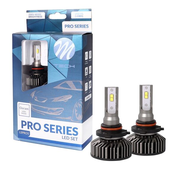 M-Tech HB3 12V 2x20W 5.700K 4400lm OSRAM PRO LED KIT SET CAN-BUS (ΜΕ ΑΝΕΜΙΣΤΗΡΑΚΙ) 2ΤΕΜ. M-TECH - Image 2