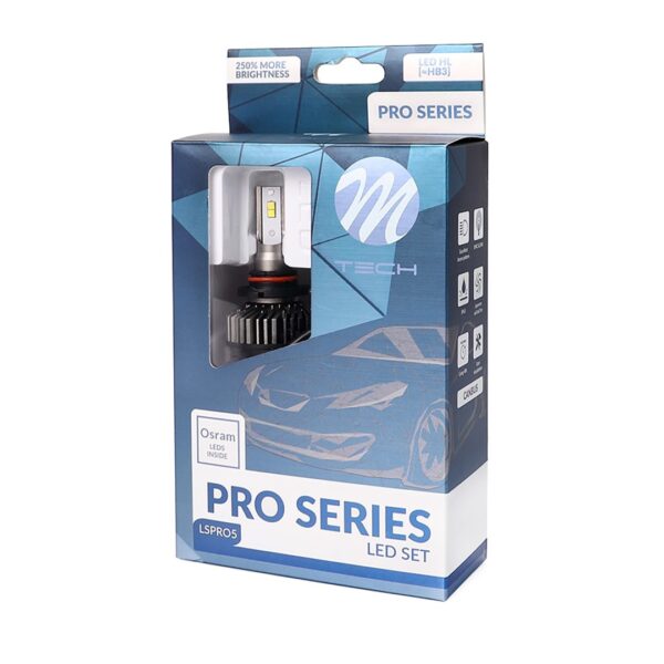 M-Tech HB3 12V 2x20W 5.700K 4400lm OSRAM PRO LED KIT SET CAN-BUS (ΜΕ ΑΝΕΜΙΣΤΗΡΑΚΙ) 2ΤΕΜ. M-TECH - Image 3