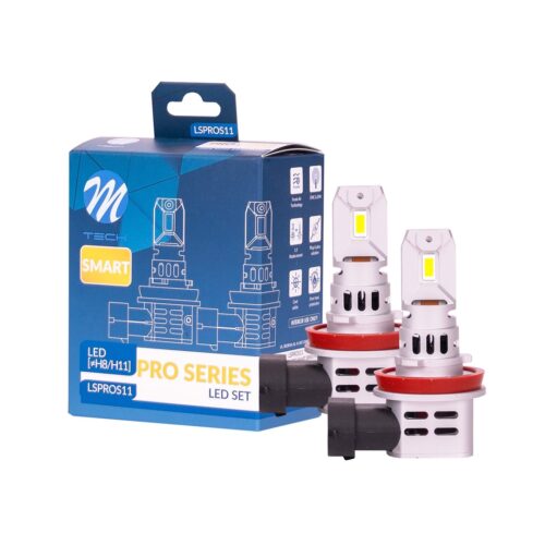 M-Tech ΛΑΜΠΕΣ H11 12V 2x 21W max6.000K 4600lm PRO SMART SERIES LED  M-TECH – 2 τεμ.