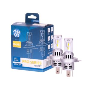 M-Tech ΛΑΜΠΑ LED H4 12V IP65 6.000K 4.600lm LED SET PRO SMART SERIES M-TECH - 2 ΤΕΜ.