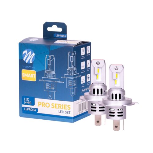 M-Tech ΛΑΜΠΑ LED H4 12V IP65 6.000K 4.600lm LED SET PRO SMART SERIES M-TECH – 2 ΤΕΜ.