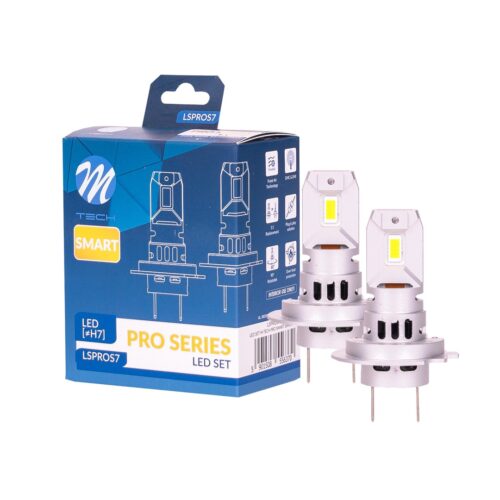 M-Tech ΛΑΜΠΕΣ H7 12V 2x 21W max6.000K 4600lm PRO SMART SERIES LED  M-TECH – 2 τεμ.