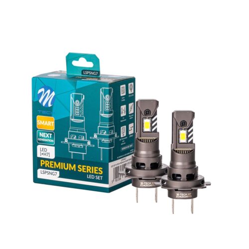 M-Tech ΛΑΜΠEΣ LED H7 12V 6.000K 35W 4.000lm LED CANBUS CSP3570 PRΕΜΙUM SMART SERIES  M-TECH – 2 ΤΕΜ.