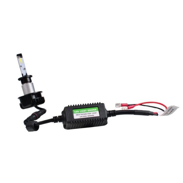 M-Tech H1 LED SET BASIC 9-33V 5.400K 5.200lm 2 X 24W ΛΑΜΠΑ ΜΕ SMD LED KAI ΒΙΔΩΤΗ ΨΥΚΤΡΑ ΜΕ ΛΑΙΜΟ ΠΡΟΕΚΤΑΣΗΣ M-TECH - 2 ΤΕΜ. - Image 2