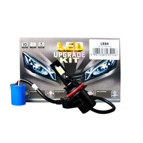 M-Tech HB5 12/24V 24W 5.700K LED KIT BASIC EPISTAR 2ΤΕΜ. (ΜΕ ΑΝΕΜΙΣΤΗΡΑΚΙ ή ΨΥΚΤΡΑ) M-TECH