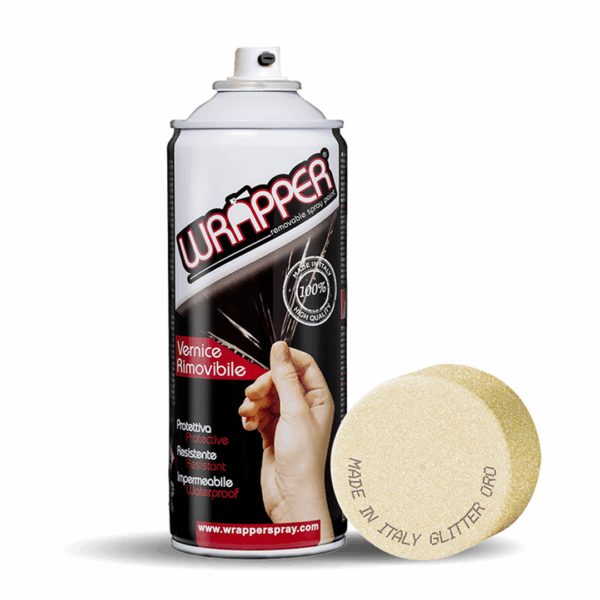Lampa ΦΙΛΜ ΣΕ ΣΠΡΕΥ WRAPPER SPECIAL COLOURS ΧΡΥΣΟ ΓΚΛΙΤΕΡ 400ml – 1 ΤΕΜ.