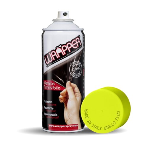 Lampa ΠΡΟΣΤΑΤΕΥΤΙΚΟ ΦΙΛΜ ΣΕ ΣΠΡΕΙ WRAPPER NEON YELLOW 400 ml (ΚΙΤΡΙΝΟ ΦΩΣΦΟΡΙΖΕ ΧΡΩΜΑ)