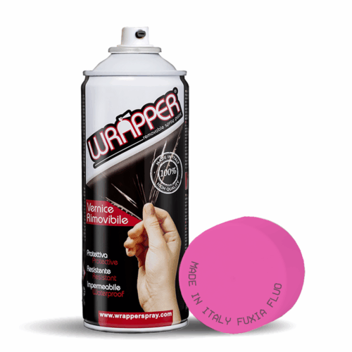 Lampa ΦΙΛΜ ΣΕ ΣΠΡΕΥ WRAPPER NEON COLOURS ΡΟΖ ΦΟΥΞΙΑ 400ml – 1 ΤΕΜ.