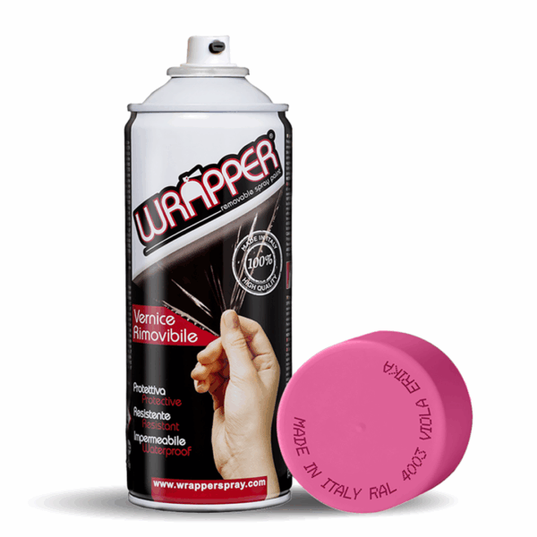 Lampa ΦΙΛΜ ΣΕ ΣΠΡΕΥ WRAPPER RAL COLOURS ΡΟΖ ΦΟΥΞΙΑ 400ml – 1 ΤΕΜ.