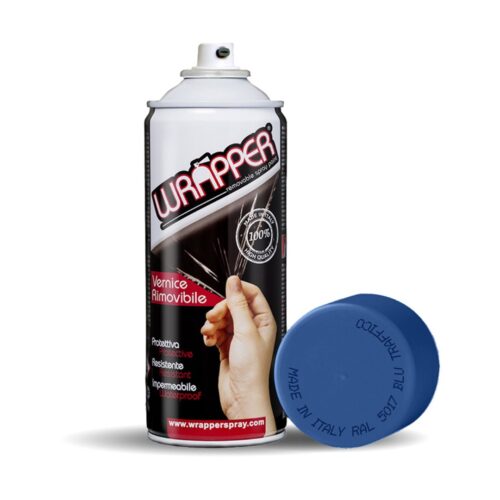 Lampa ΠΡΟΣΤΑΤΕΥΤΙΚΟ ΦΙΛΜ ΣΕ ΣΠΡΕΙ WRAPPER RAL 5017 TRAFFIC BLUE 400 ml (ΜΠΛΕ)