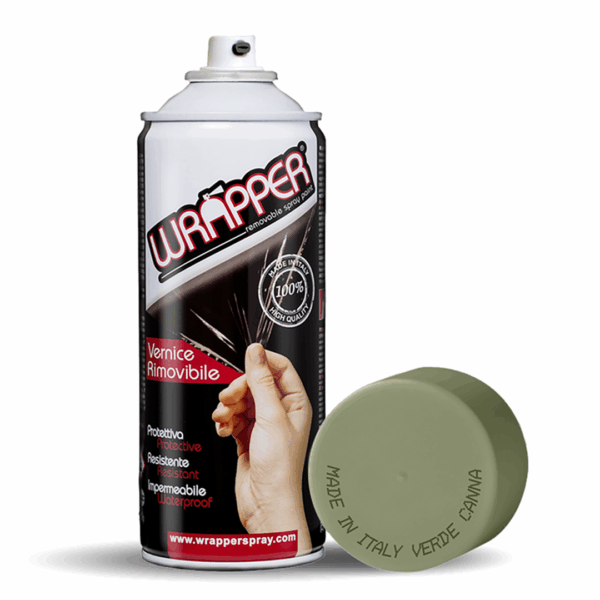 Lampa ΦΙΛΜ ΣΕ ΣΠΡΕΥ WRAPPER CAMOUFLAGE COLOURS ΠΡΑΣΙΝΟ ΜΠΑΜΠΟΥ 400ml – 1 ΤΕΜ.
