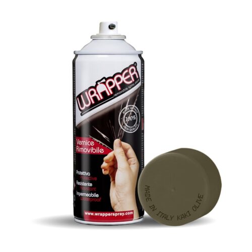 Lampa ΠΡΟΣΤΑΤΕΥΤΙΚΟ ΦΙΛΜ ΣΕ ΣΠΡΕΙ WRAPPER CAMOUFLAGE COLOUR KAKI OLIVE 400 ml (ΠΡΑΣΙΝΟ ΛΑΔΙ)