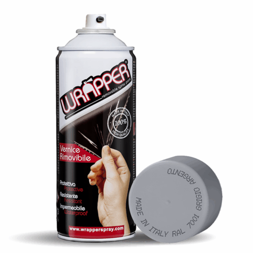 Lampa ΦΙΛΜ ΣΕ ΣΠΡΕΥ WRAPPER RAL COLOURS ΓΚΡΙ ΑΣΗΜΙ 400ml – 1 ΤΕΜ.
