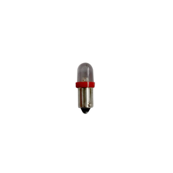 Lampa T4W 12V 0,32W BA9s (ΜΙΝΙΟΝ) LED 1xFlux 8mm ΚΟΚΚΙΝΟ 1ΤΕΜ. M-TECH
