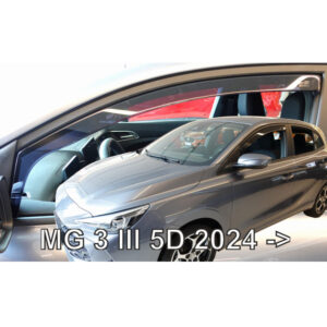 Heko ΑΝΕΜΟΘΡΑΥΣΤΕΣ ΓΙΑ MG MG3 III 5D 2024+ ΣΕΤ ΑΥΤΟΚΙΝΗΤΟΥ ΑΠΟ ΕΥΚΑΜΠΤΟ ΦΙΜΕ ΠΛΑΣΤΙΚΟ HEKO - 4 ΤΕΜ