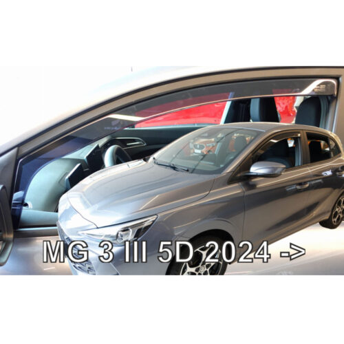 Heko ΑΝΕΜΟΘΡΑΥΣΤΕΣ ΓΙΑ MG MG3 III 5D 2024+ ΣΕΤ ΑΥΤΟΚΙΝΗΤΟΥ ΑΠΟ ΕΥΚΑΜΠΤΟ ΦΙΜΕ ΠΛΑΣΤΙΚΟ HEKO – 4 ΤΕΜ