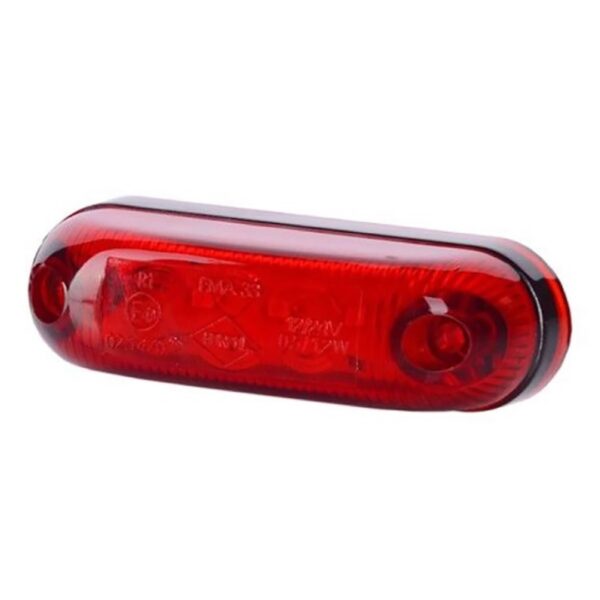 M-Tech ΦΩΣ ΟΓΚΟΥ LD410 12/24V 3LED ΚΟΚΚΙΝΟ 8 x 2,5 cm -1ΤΕΜ.