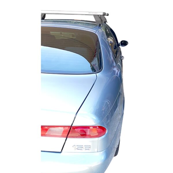MENABO KIT ΜΕ ΜΠΑΡΕΣ ΟΡΟΦΗΣ ΓΙΑ ALFA ROMEO 156 4D 1997-2003 ΑΛΟΥΜΙΝΙΟΥ TEMA MENABO (AL1-3360-FIX006G) - 2 ΤΕΜ. - Image 2