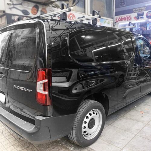 MENABO ΚΙΤ ΜΠΑΡΕΣ ΓΙΑ TOYOTA PROACE 2016+ ΜΕ ΕΠΑΓΓΕΛΜΑΤΙΚΕΣ ΜΠΑΡΕΣ ΑΛΟΥΜΙΝΙΟΥ MENABO (8430/MB X 3 – FIX603FP X 3)