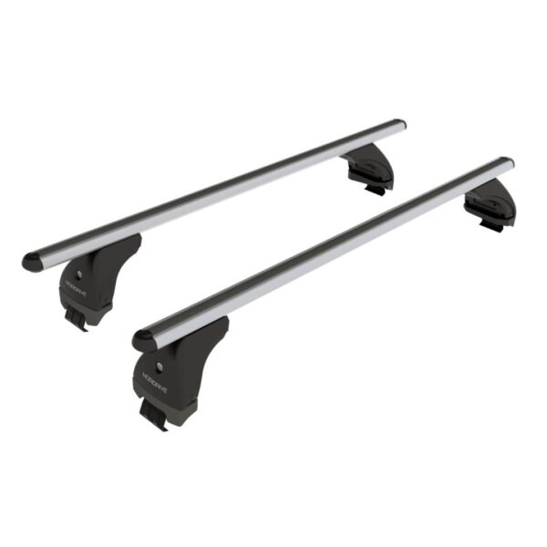 Nordrive KIT ΜΕ ΜΠΑΡΕΣ ΟΡΟΦΗΣ ΓΙΑ SKODA RAPID SPACEBACK 5D 2013> ΑΛΟΥΜΙΝΙΟΥ & ΜΠΑΓΚΑΖΙΕΡΑ BOX 430 LT (ΛΕΥΚΗ-ΑΣΠΡΗ/ΓΥΑΛΙΣΤΕΡΗ) NORDRIVE - Image 3