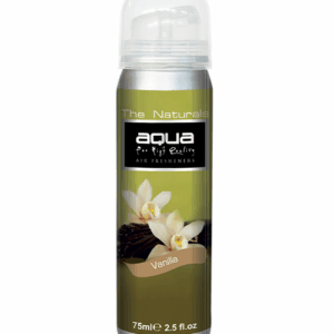 Aqua ΑΡΩΜΑΤΙΚΟ ΑΥΤΟΚΙΝΗΤΟΥ ΣΕ ΣΠΡΕΙ (SPRAY)  ΜΕ ΑΡΩΜΑ ΒΑΝΙΛΙΑ (VANILLA) FLOWERS SERIES 75ml AQUA - 1 TEM.