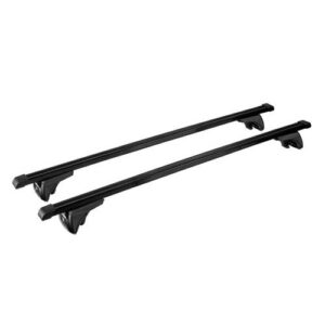 Nordrive Μπάρες Οροφής  (L) 127cm IN RAIL STEEL Σιδερένιες 2τεμ. με κλειδαριές για οχήματα με FLUSH RAILING