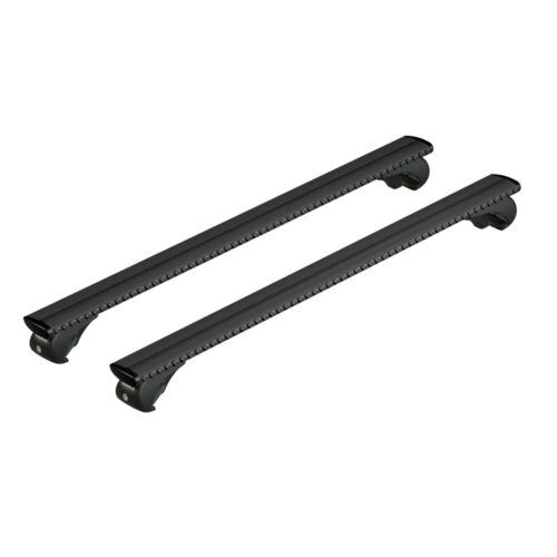 Nordrive ΜΠΑΡΕΣ ΟΡΟΦΗΣ ΑΝΟΔIΩΜΕΝΟ ΑΛΟΥΜΙΝΙΟΥ (L) 128cm 100max ΜΑΥΡΗ SILENZIO (RAILING STANDARD/S/W)​NORDRIVE – 2 ΤΕΜ.