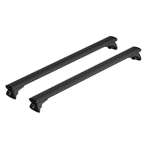 Nordrive ΜΠΑΡΕΣ ΟΡΟΦΗΣ ΑΝΟΔIΩΜΕΝΟ ΑΛΟΥΜΙΝΙΟΥ (L) 128cm ΜΑΥΡΗ SILENZIO (IN-RAIL/FLUSH RAILING) ​NORDRIVE – 2 ΤΕΜ.