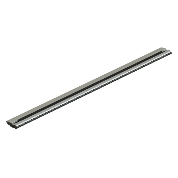 Nordrive ΜΠΑΡΑ ΟΡΟΦΗΣ ΑΛΟΥΜΙΝΙΟΥ 69cm ΑΣΗΜΙ SILENZIO CX ORIGINE SYSTEM ( STANDARD / FLUSH RAILING) NORDRIVE - 1 ΤΕΜ.
